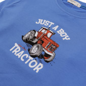 Детска блуза "Tractor" в синьо 3