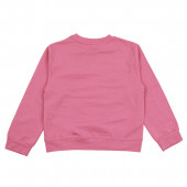 Детска блуза в наситено розово 2