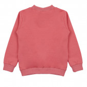 Детска ватирана блуза ''Hey'' в корал 2