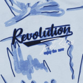 Детска блуза "Revolution" в синьо 3