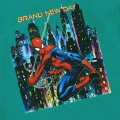 Детска блуза "Brand new day" в тъмнозелено 3
