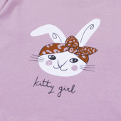 Детска блуза за момичета "Kitty girl" 3