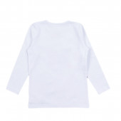 Детска блуза за момичета в бяло 2