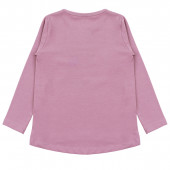 Детска блуза ''Soft hugs'' в пепел от рози 2