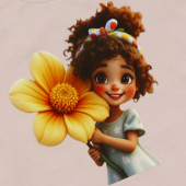 Детска блуза ''Curly girl'' в бежово 3