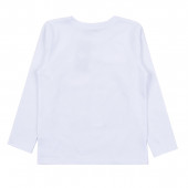 Детска коледна блуза "Friendship" в бяло 2