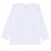 Детска коледна блуза "Sweet moments" в бяло 4