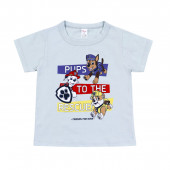 Детска лятна пижама "Friends forever" в бледосиньо 2