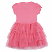 Детска лятна рокля "Dream magic" в розово 2