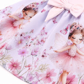 Детска лятна рокля "Fairy" в розово 5