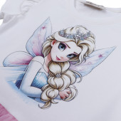 Детска лятна рокля "Princess" в бяло и розово 4