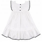 Детска лятна рокля с бродерия 2