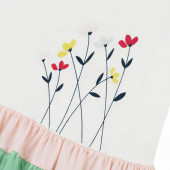 Детска лятна рокля "Свежест" в екрю 3