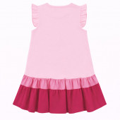 Детска лятна рокля "Свежест" в розово 2