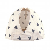 Шапка с отвор за опашка в бежово UV 30+ 2