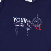 Детка памучна блуза "Your style" 3