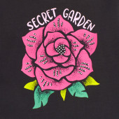 Детска памучна блуза ''Secret garden'' 3