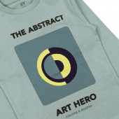 Детска памучна блуза за момчета ''The abstract'' 3