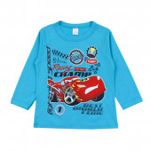 Детска памучна пижама "Champ" в синьо 2