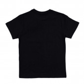 Детска памучна тениска в черно 2