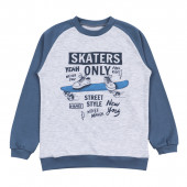 Памучна плътна пижама за момчета ''Only'' 2