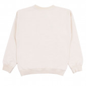 Плътна детска блуза с 3D цветя 2