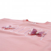 Детска плътна блуза с пеперуди 3