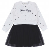 Детска плътна рокля "Choose happy" 2