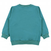 Детска плътна блуза ''Energy'' в петролено зелено 2