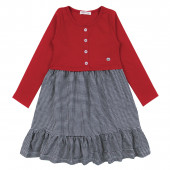 Детска трикотажна рокля "Фани" 2