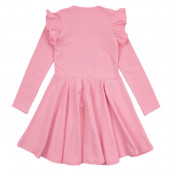 Детска рокля "Shine" в розово 2
