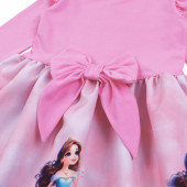 Детска рокля "Princess" в розово 3