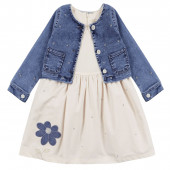Детска рокля с дънково яке "Бела" 2