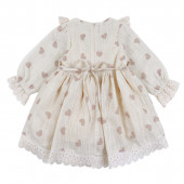 Детска рокля с рязана дантела "Лора" 3