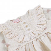 Детска рокля с рязана дантела "Лора" 4