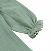 Детска памучна рокля ''Саня'' в зелено 5