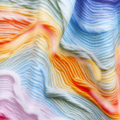 Детска рокля ''Rainbow flow'' 4