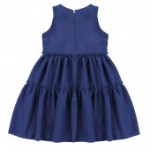 Елегантна детска рокля ''Амая'' с брошка 2