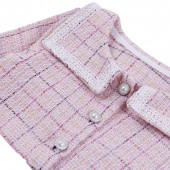 Официална рокля със сако и чанта 5