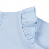 Детска рокля ''Зимна фея'' в синьо 5