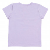 Детска тениска "Cartoon girls" в лилаво 2