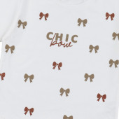 Детска тениска "Chic" в екрю 3