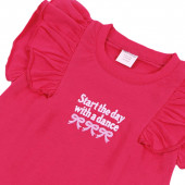 Детска тениска ''Dance" в циклама 3