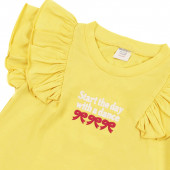 Детска тениска ''Dance" в жълто 3