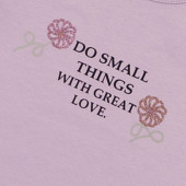 Детска тениска "Great love" в пепел от рози 4