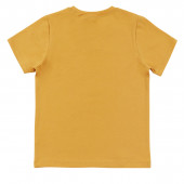 Детска тениска ''Jungle'' в горчица 2