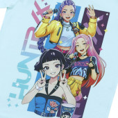 Детска тениска "K-pop" в мента 3