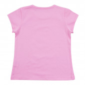 Детска тениска с герой в розово 2