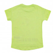 Детска тениска с пайети в зелено 2