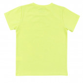 Детска тениска "Six seven" в електриково зелено 2